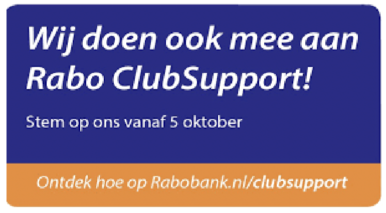 Lees meer over het artikel 300 euro sponsoring via Rabo Clubsupport!